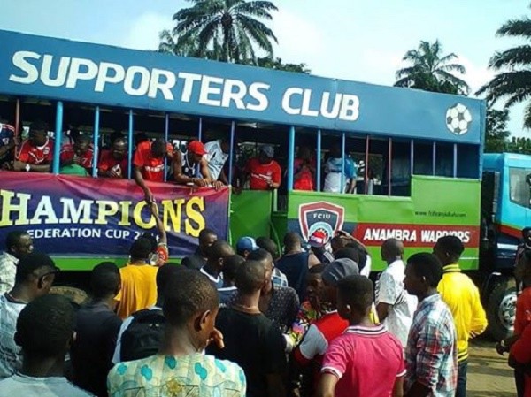 FC Ifeanyi Ubah Holds  Trophy Parade … Anambra State Governor donates 10m to Club