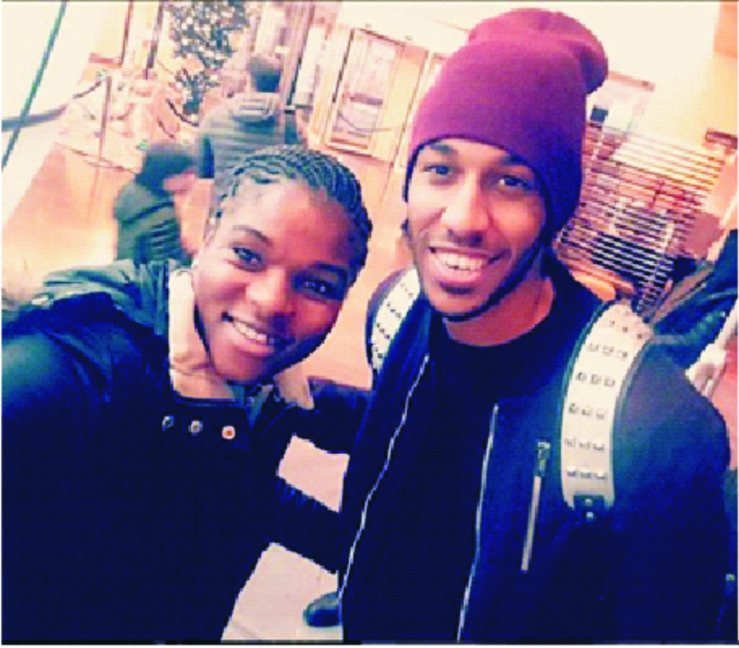 Oparanozie Meets Borussia  Dortmund Star Aubameyang!